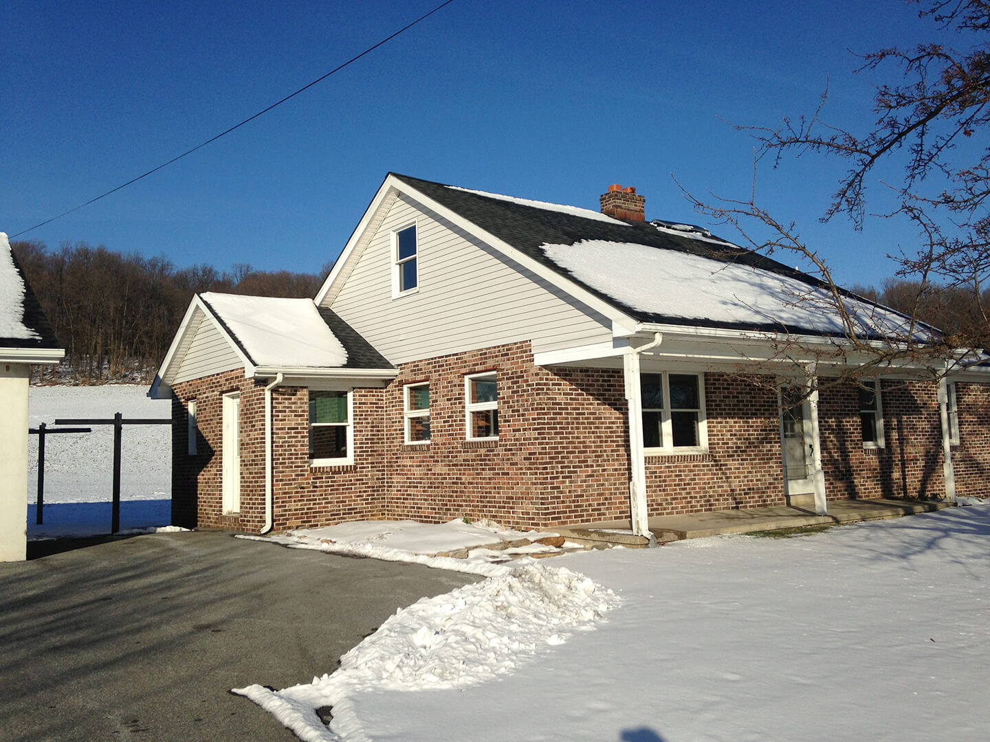 before photo of home renovation in new holland pa